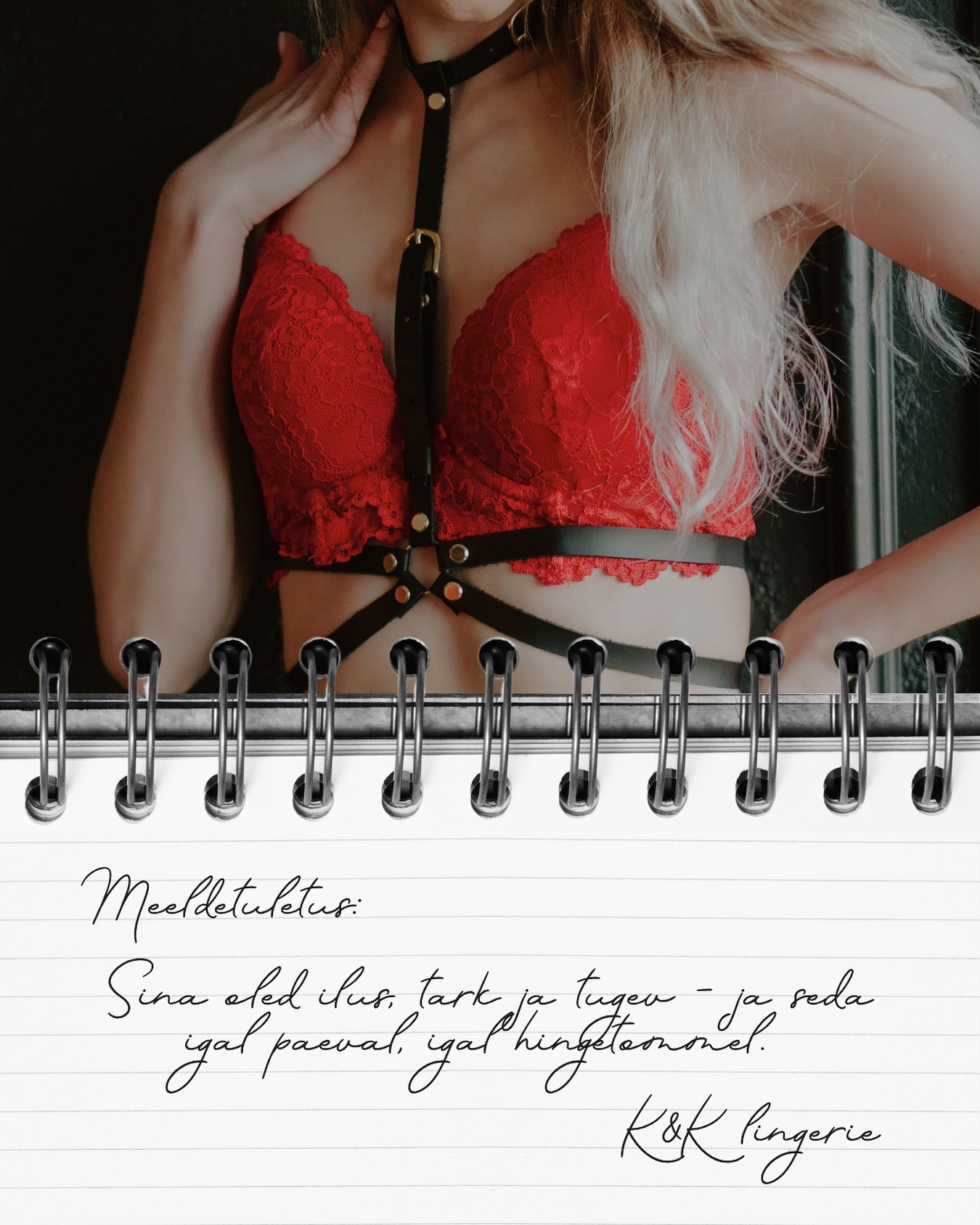 Igapäevane meeldetuletus: Oled ilus, tark ja tubli 🖤
Enesekindel oled rakmetes 🔥
Link bios.