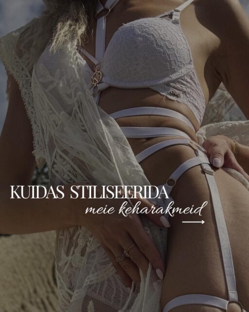 Keharakmed ei ole mõeldud ainult “erilisteks hetkedeks”, vaid on mitmeid viise, kuidas neid kasutada. 
✨ Kanna neid pesuna
✨ Lisa pintsaku alla julge detailina
✨ Kombineeri igapäevase outfitiga, näiteks triiksärgi peal, kui tahad midagi teistsugust
Salvesta see postitus endale outfit inspoks🖤
#lingeries #selflove #confidence #womenaccessories