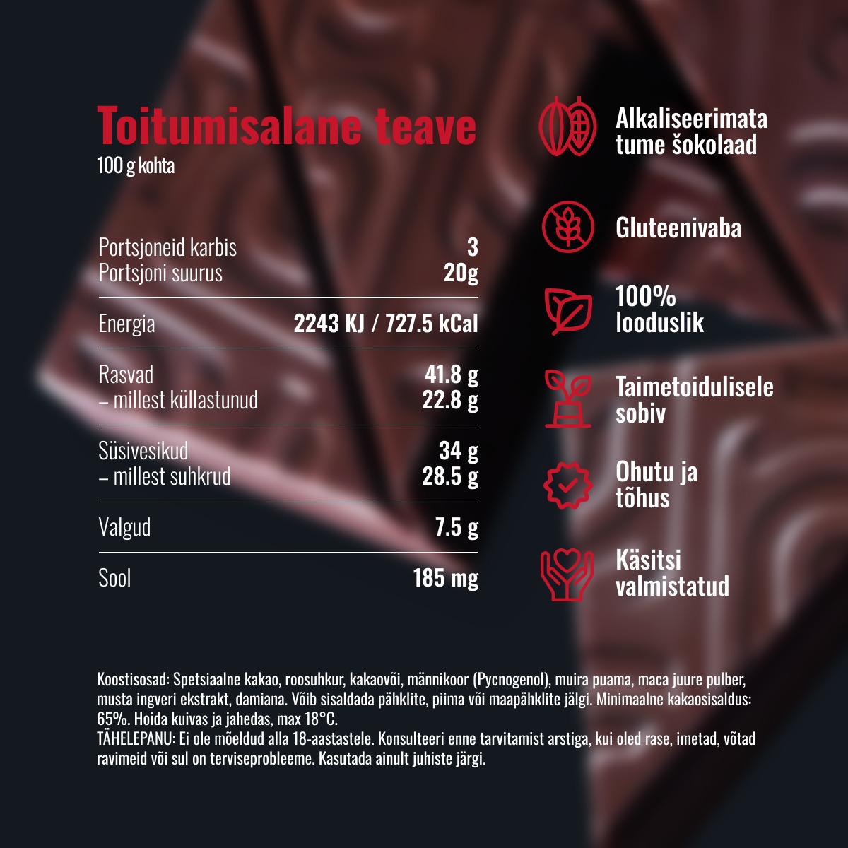 SAINT LUST mischievous dark chocolate - Image 6